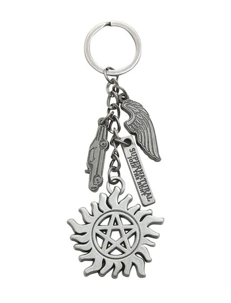 Supernatural Anti Possession Charm Key Chain Hot Topic