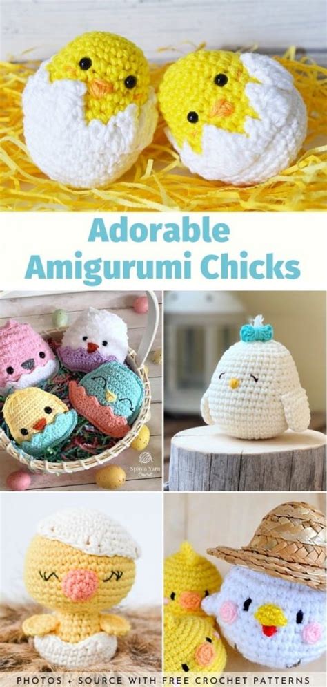 Lovely Amigurumi Chicks Free Patterns Your Crochet