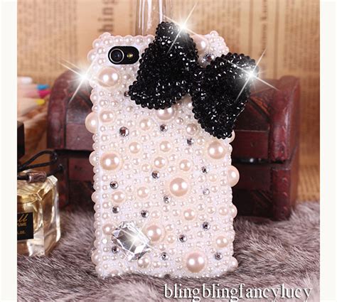 Pearl Iphone 5 Case Bow Cover 2198 Via Etsy Cute Iphone 5 Cases