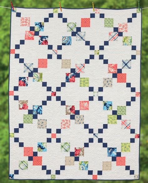 Quilt Story Irish Chain Quilt Block