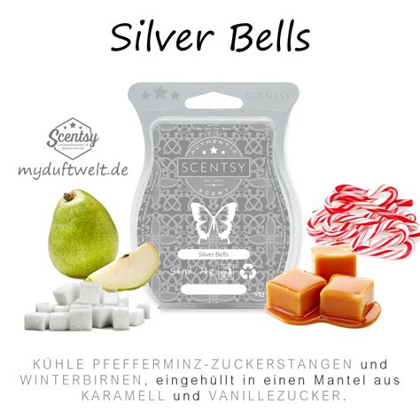 Silver Bells Scentsy Bar Myduftwelt