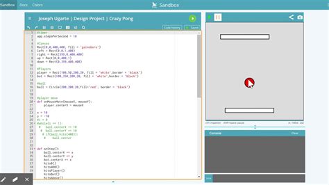 Sandbox Cmu Cs Academy Youtube