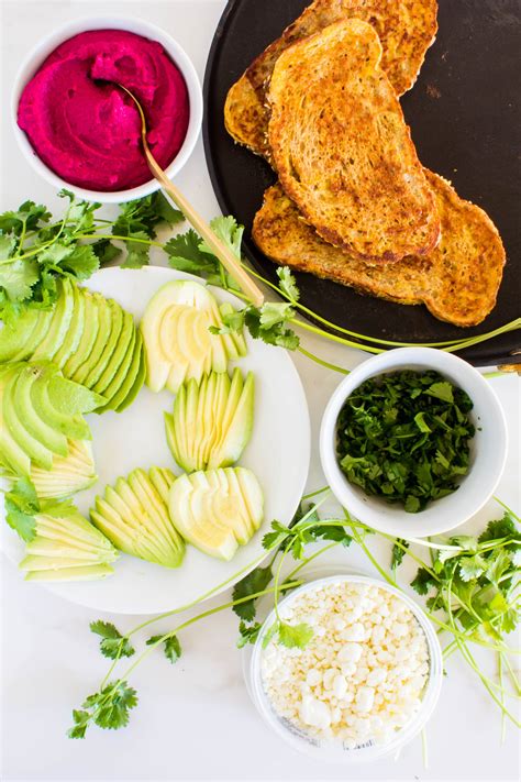 Beet Hummus Avocado Toast French Toast Immaeatthat