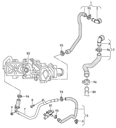 Volkswagen Passat Variant 2012 2015 Coolant Cooling System Vag Etka Online