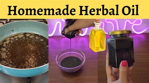 Diy Homemade Herbal Oil For Fast Hair Growthprevent Grey Hairreduce Hair Fallhow To Make Hair