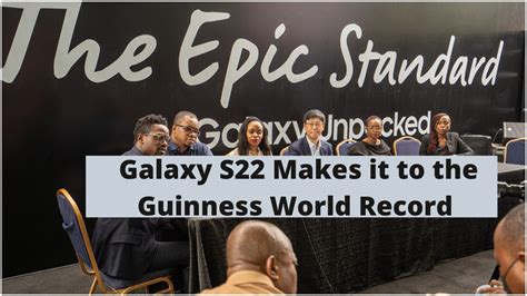 Samsung Galaxy S Ultra Most Unboxings Guinness World Record