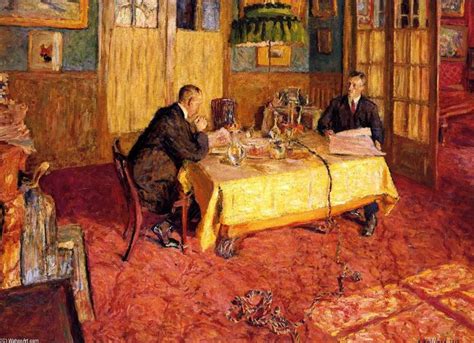 Henry And Marcel Kapferer By Edouard Vuillard French 1868 1940