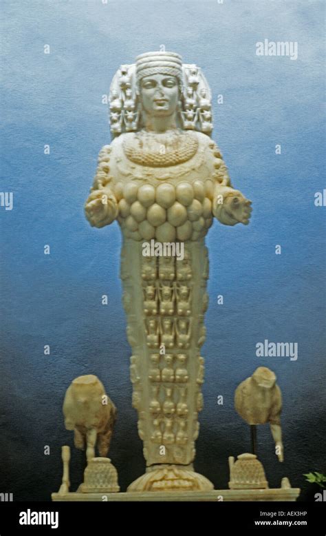 Ephesus Museum Fertility Goddess Statue