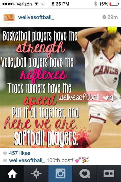 Inspirational Quotes Softball Players Minh Wakefield