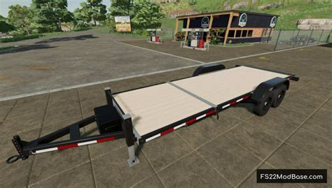 Felling Tilt Deck Trailer Farming Simulator 22 Mod Ls22 Mod Fs22 Mod