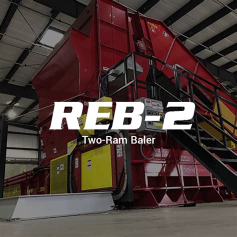 Sierra REB 2 Two Ram Baler Sierra International Machinery