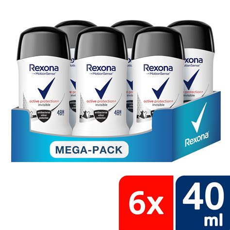 REXONA Active Protection Invisible női izzadásgátló stift 6x40ml eMAG hu