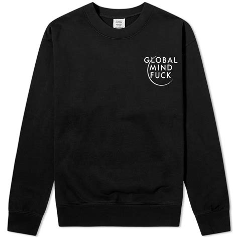 VETEMENTS Global Mind Fuck Crew Sweat Vetements