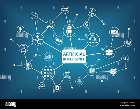 L Intelligence Artificielle IA Infographic Vector Illustration Image