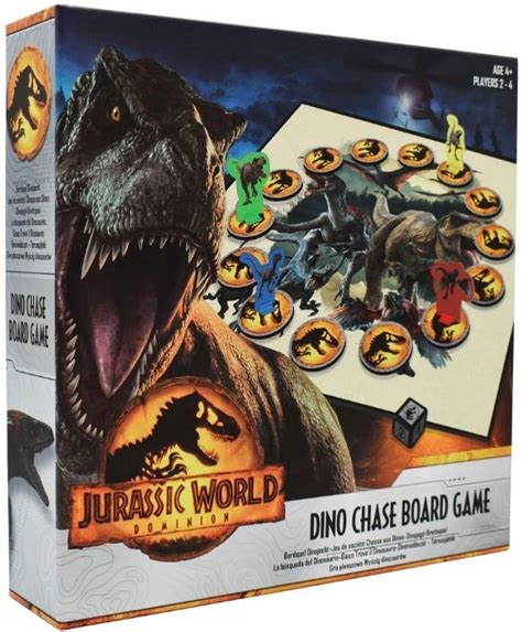 Jurassic World Dino Chase Gra Planszowa Stan Nowy Z Sklepy