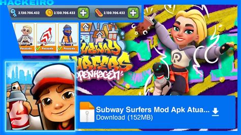 Subway Surfers Apk Mod Dinheiro Infinito E Tudo Liberado Atualizado