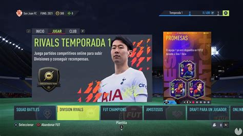 FIFA 22 Recompensas Division Rivals Horarios Y Divisiones FUT 22