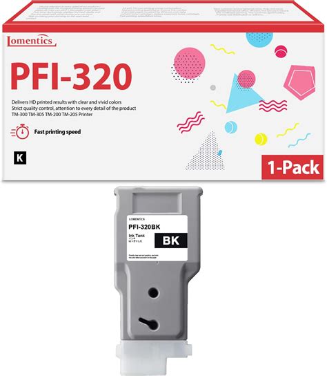 Amazon PFI 320 Pigment Matte Black Ink Tank Compatible With Canon