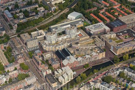 HollandLuchtfoto Oranje Vrijstaatkade In Amsterdam