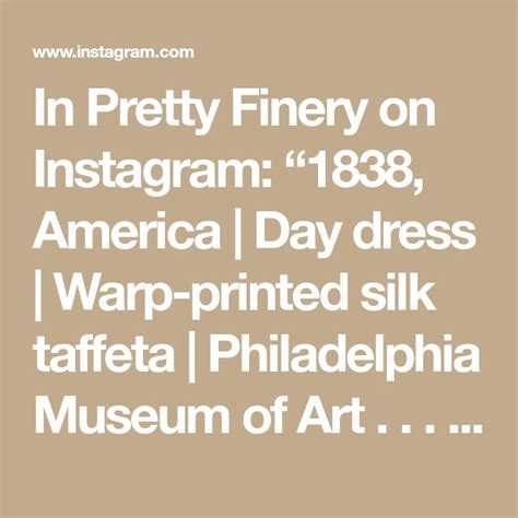 In Pretty Finery On Instagram America Day Dress Warp