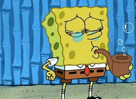 What Is He Smoking Also Does This Mean He Smokes Rspongebob