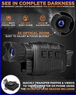 Creative Xp 2021 Digital Night Vision Monocular Ir High Tech Spy Gear