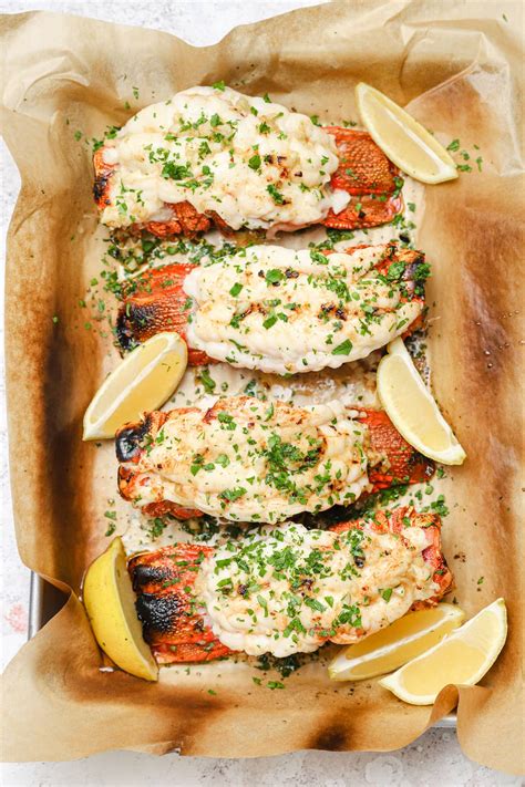 Garlic Butter Broiled Lobster Tails Well Seasoned Studio