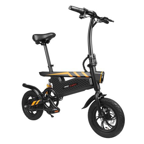 Portable Electric Scooter Folding 2 Wheels Electric Bicycle 12 Inch