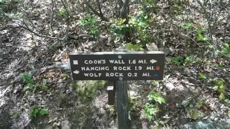 Hanging Rock State Park Nc Wolf Trail Hike Youtube