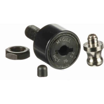 McGill MCF 16 X Cylindrical Metric Cam Follower Stud Mount Roller