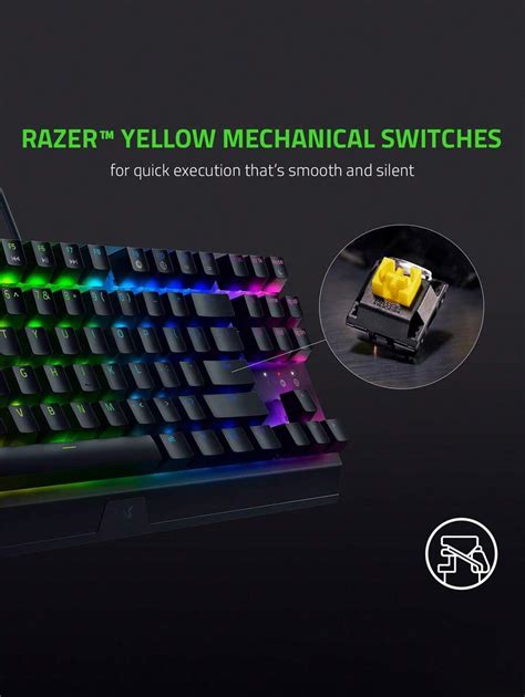 Razer Mechaniczna Klawiatura Do Gier Razer Blackwidow V Tenkeyless Tkl