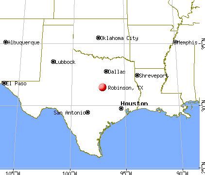 Robinson, Texas (TX 76706) profile: population, maps, real estate, averages, homes, statistics ...