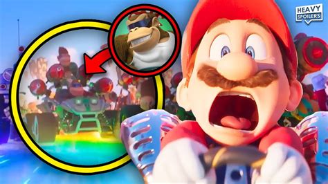 Super Mario Bros Movie Official Trailer Breakdown Easter Eggs