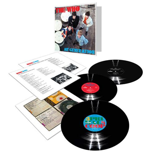 Vinyl editions of The Who’s My Generation reissues revealed