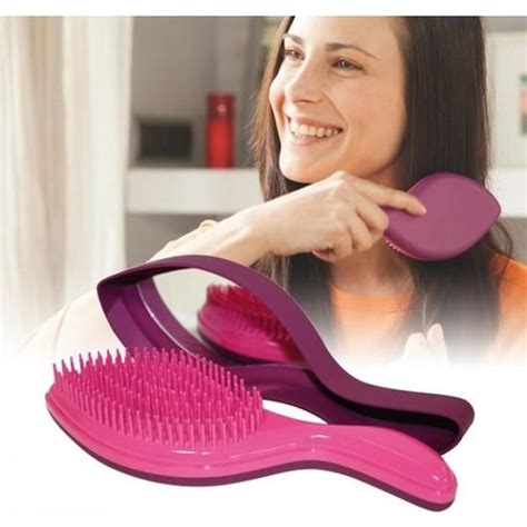 Brosse à cheveux démêlante Glydelle Brush démêler sans tirer pour