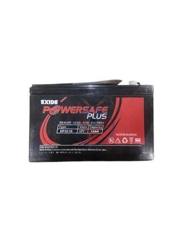 Exide 12v 12ah Battery At Rs 1550 Exide Powersafe Plus Smf Battery In Thane Id 2848979506233