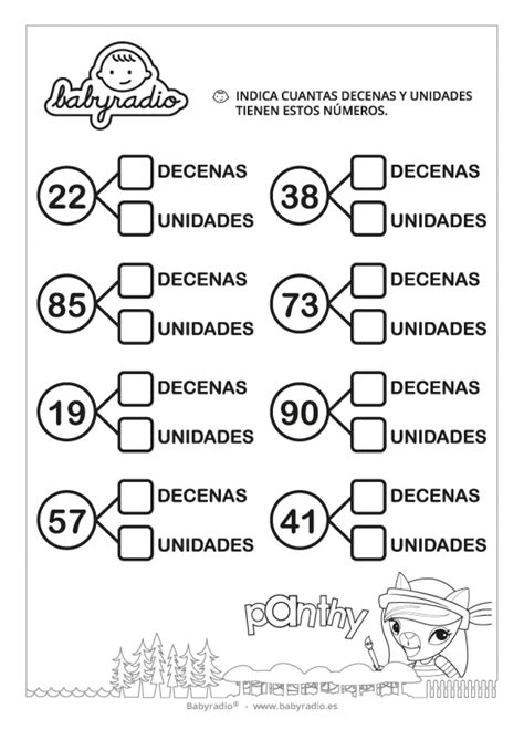 Excelente Material Para Trabajar Las Unidades Decenas Y 78c