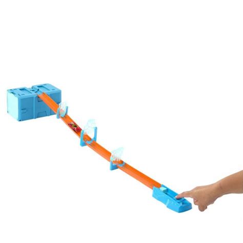 Mattel Hot Wheels Track Builder Ice Collision Pack Avec Voiture Jouet PcComponentes Fr