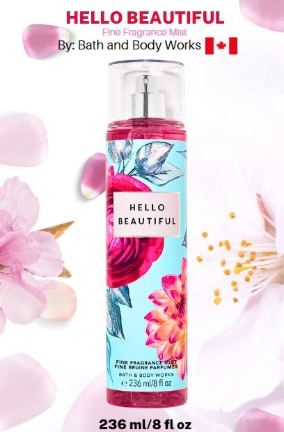 BBW Bath Body Works E 236 ML 8 Fl Oz Fine Fragrance Mist HELLO