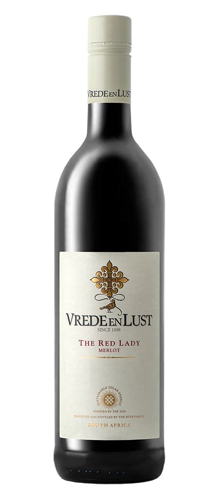 Vrede Lust The Red Lady Merlot Varietals