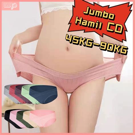 Jual ANGEL MOMMY Jumbo Hamil Celana Dalam Bahan Katun Briefs Elastis