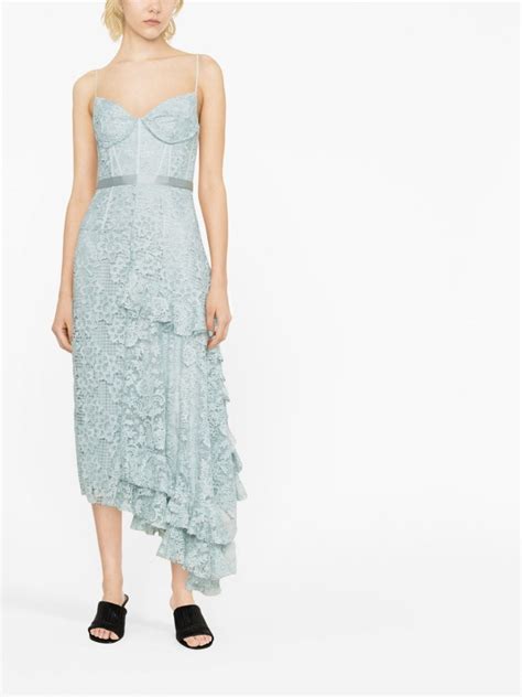 Erdem Melora Asymmetric Lace Dress Farfetch