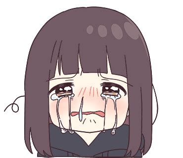 Crying Cute Anime Sticker Crying Cute Anime Discover Share Gifs Artofit