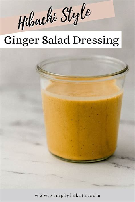 Ginger Dressing Artofit