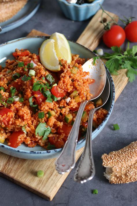 T Rkischer Bulgur Salat Kisir Bake To The Roots Recipe Bulgur