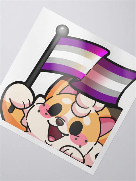 Gray Asexual Pride Sticker