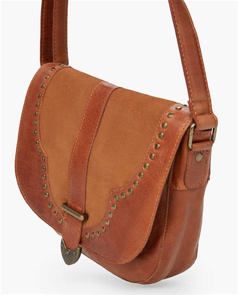 Bolso cuero nulle marrón Slowlove