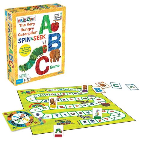 The Very Hungry Caterpillar Spin And Seek Abc Game