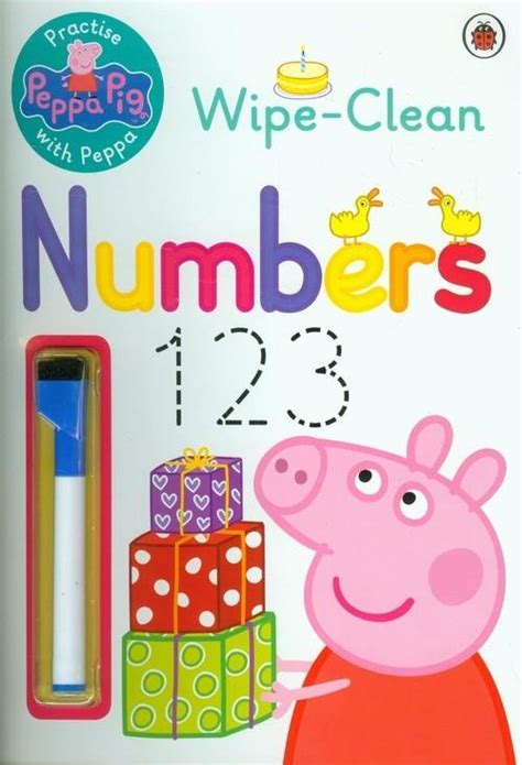 Peppa Pig Practise With Peppa Wipe Clean Numbers Opracowanie