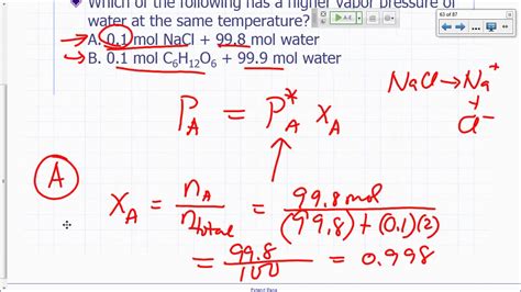 Properties Of Solutions 22 Vapor Pressure Lowering 15m 17s Youtube